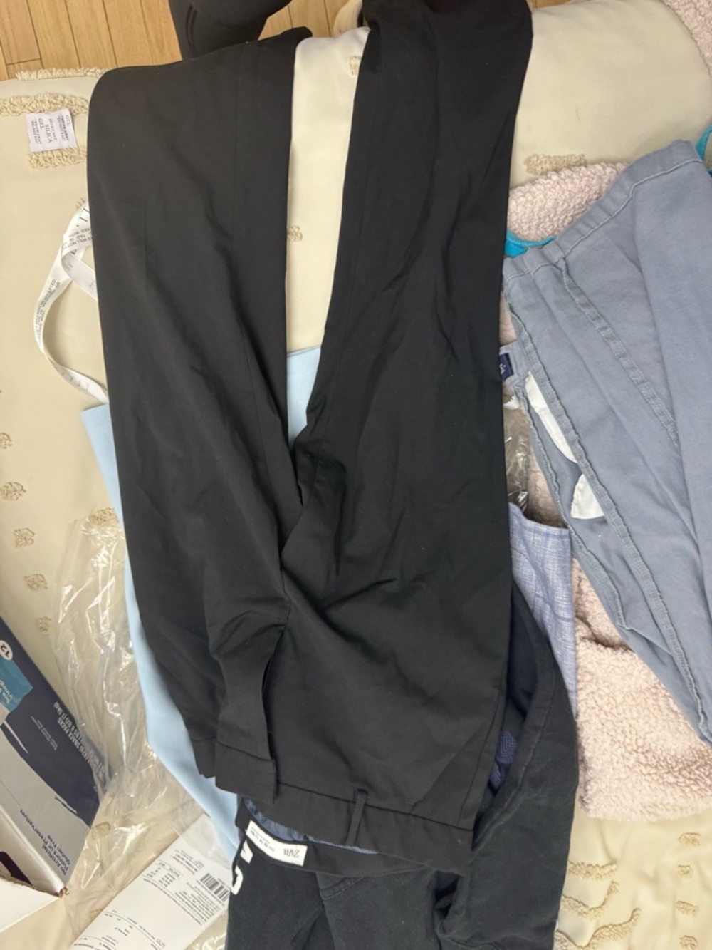 Zara boys  Black Dress Pants - Slim Tailored Look